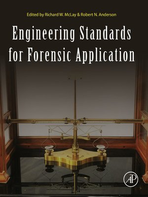 cover image of Engineering Standards for Forensic Application